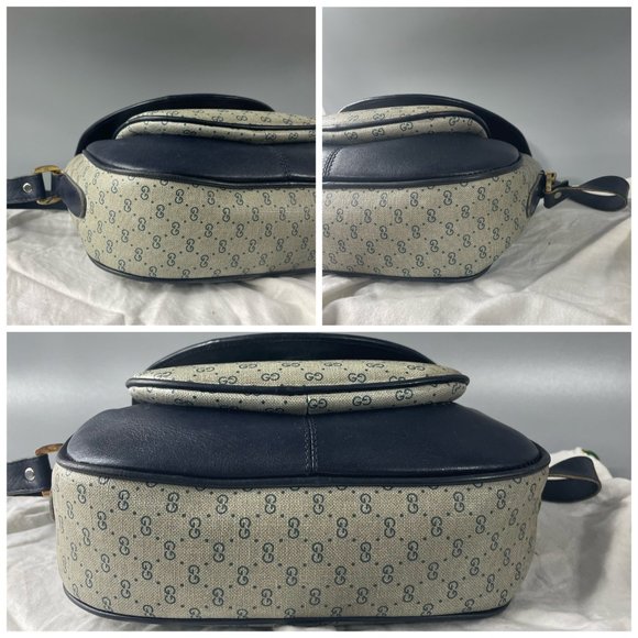 100% Authentic Gucci 1960's Micro GG Monogram Crossbody Bag - Picture 15 of 15
